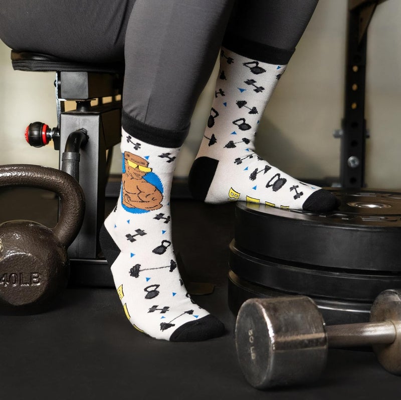 Lavley Funny Socks for Sports Fans and Players - Cool Novelty Gifts for Men, Women, & Teens - Image 5